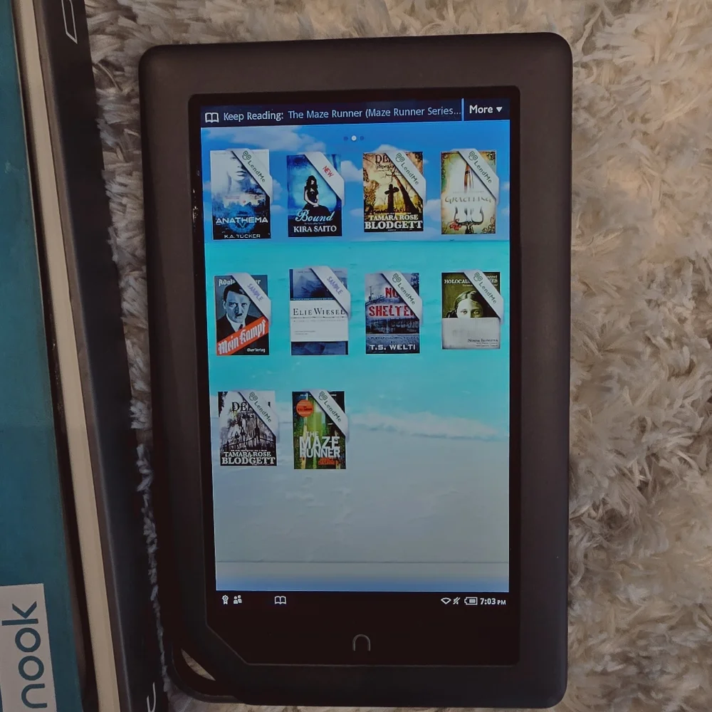 Nook with case